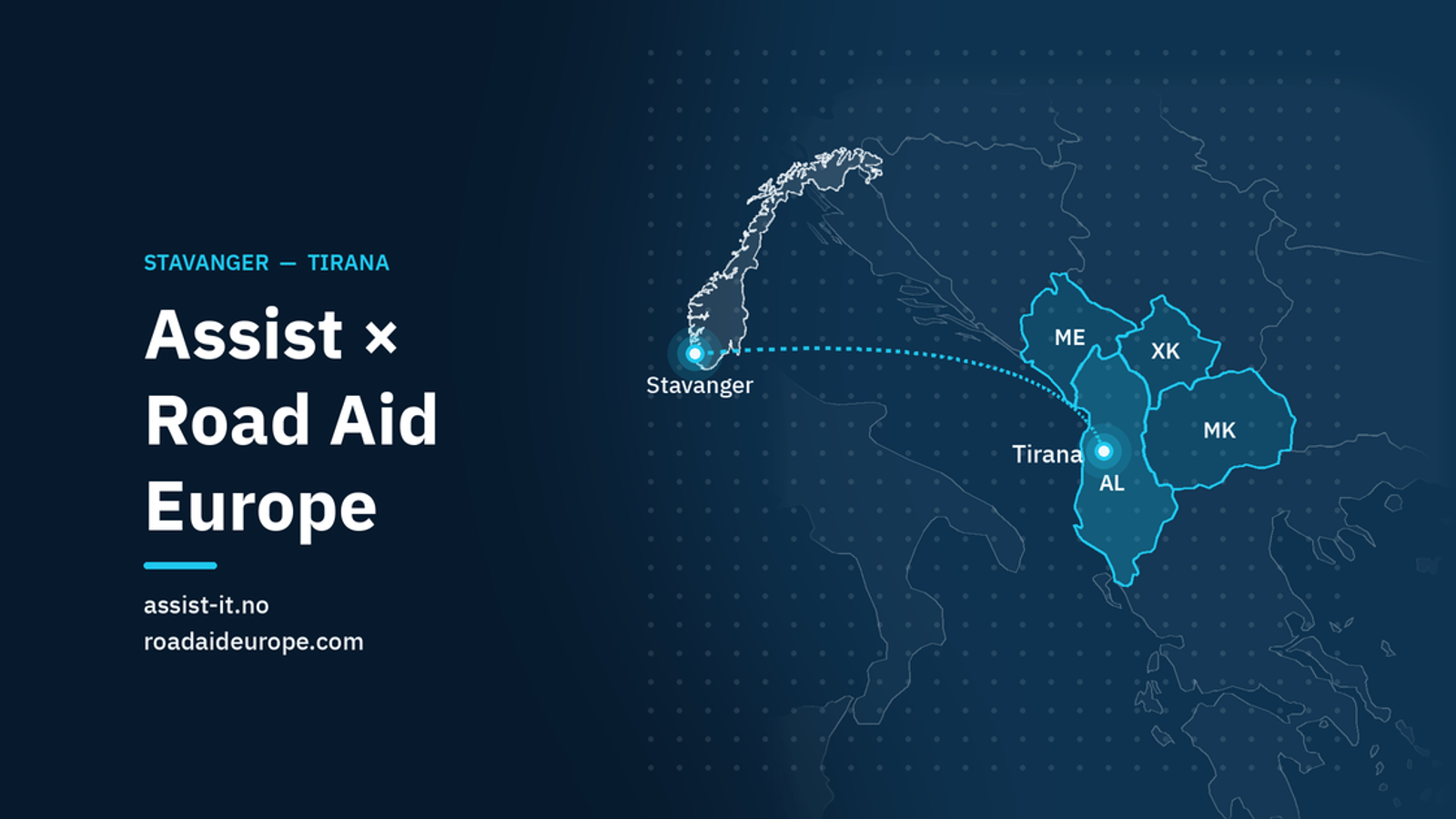 Assist expands to the Balkans with Road Aid Europe partnership